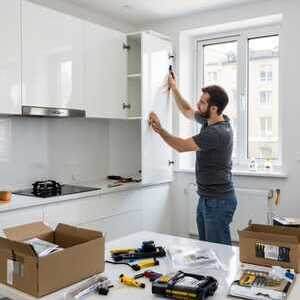 Установка. Доверьте установку вашей кухни профессионалам. Мы предлагаем широкий спектр услуг – от снятия замеров помещения до полной установки вашей мебели и подключения бытовой техники. (Подключение к газопроводу должен осуществлять представитель газовой службы)